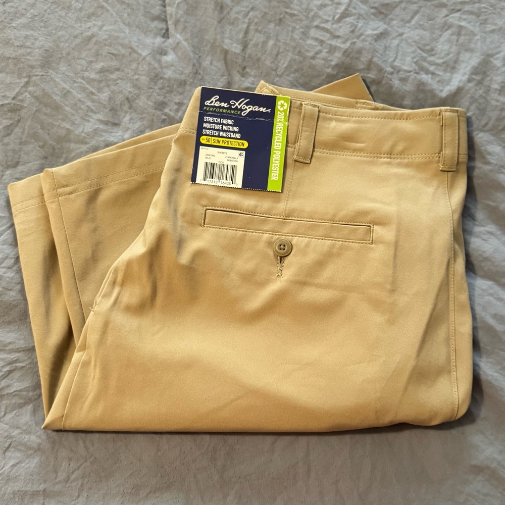 Ben Hogan Performance Moisture Wicking Stretch Golf Shorts‎ UPF 50 Men’s Size 36